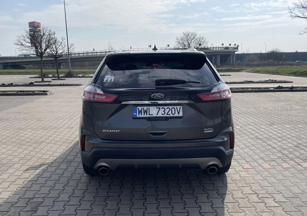 Ford EDGE cena 93500 przebieg: 40000, rok produkcji 2019 z Warszawa małe 529